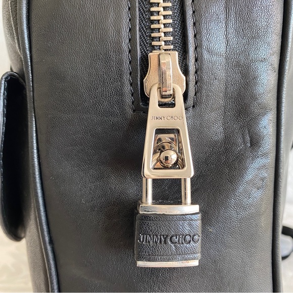 Jimmy choo black leather briefcase - Picture 5 of 16